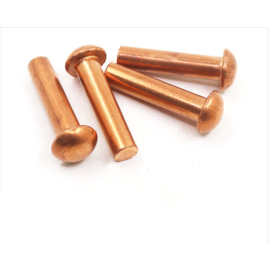 Copper rivet solid round head rivet