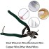 Wire Cutter, 8" Wire Cutters Heavy Duty, Cable Cutter with Spring, Steel Wire Cutter for Artificial Flowers/Jewelry Making/Steel Wire/Iron Wire/Aluminium Wire/Nails