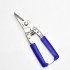 Aviation Tin Snips 8 Inch Heavy Duty Metal Cutter, Straight Shears with Stainless Steel Blade & Comfort Grips, Multifunction Cutting of Branches, Cable Wires, Thin Iron, Cardboard
