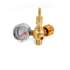Oxygen cylinder valve pressure reducing valve