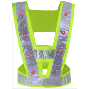 Rechargeable reflective vest Safety suit Traffic vest