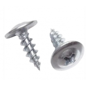 Self tapping screw with washer